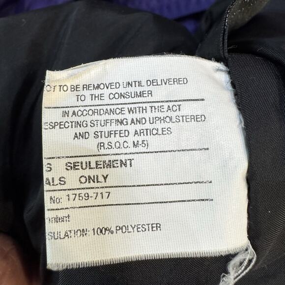 VTG Hard Corps Winters Ski/Snowboarding Jacket Sz L Full Zip Snaps Tuck In Hood - Picture 7 of 12